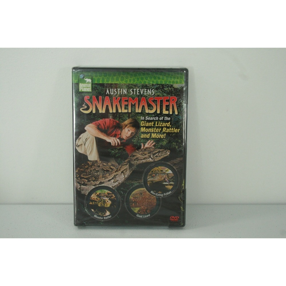 Austin Stevens Snakemaster - In Search of the Giant Lizard, Monster Rattler More